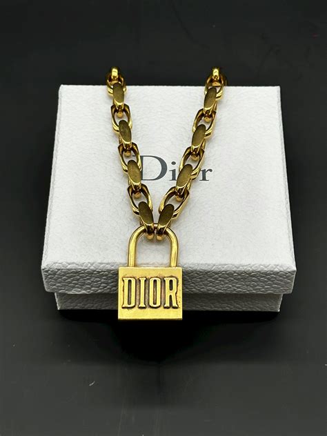 dior lucky locket necklace fake